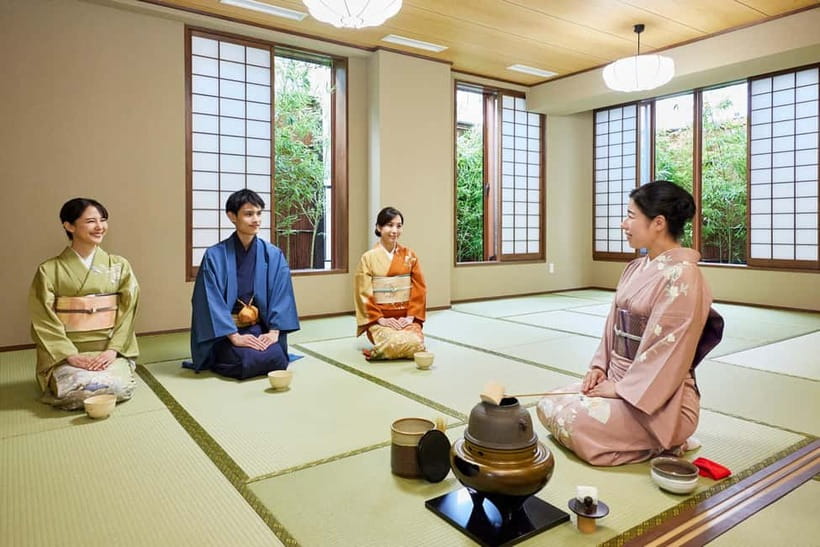 Asakusa: Kimono Tea Ceremony with Matcha and Sweet - The tea room etiquette: Wa, Kei, Sei, Jaku made practical