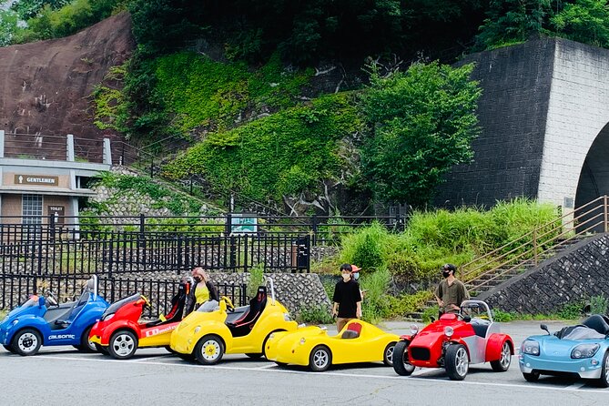 Cute & Fun E-Car tour following guide around Lake Kawaguchiko - Kawaguchiko Bridge Finish: Classic Fuji Framing and a Final Photo Stretch