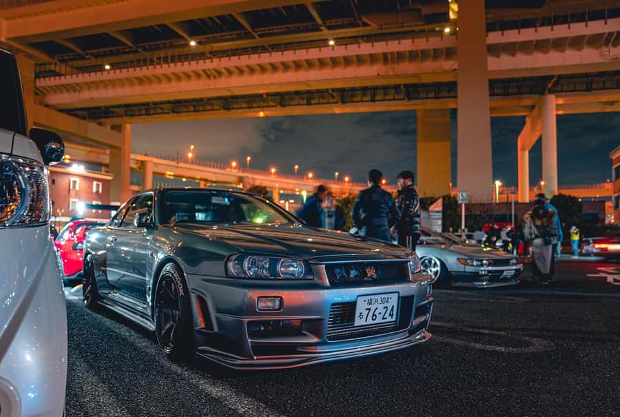 Daikoku & Tokyo Private JDM Tour by 700HP R34 GT-R - Pickup style and how the night actually flows