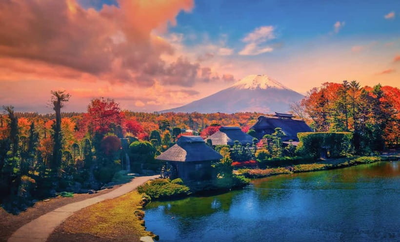 From Tokyo: Mount Fuji Full-Day Sightseeing Trip - Oishi Park and Kawaguchiko Lake: The Photo Stop That Sets the Mood