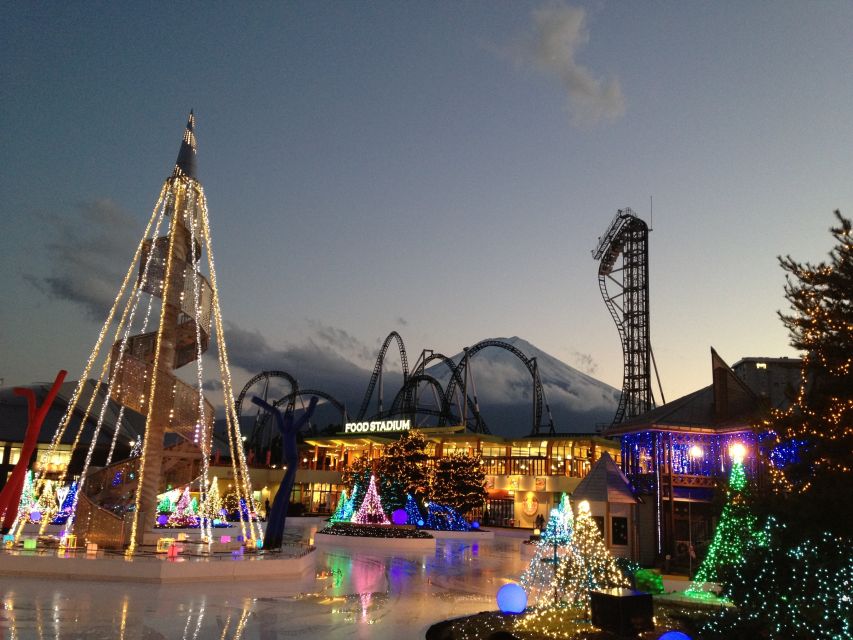 Fuji-Q Highland: Afternoon Pass (Non-Japanese Citizens) - Thomas Land and Lisa and Gaspard Town: a real family plan near Mt. Fuji