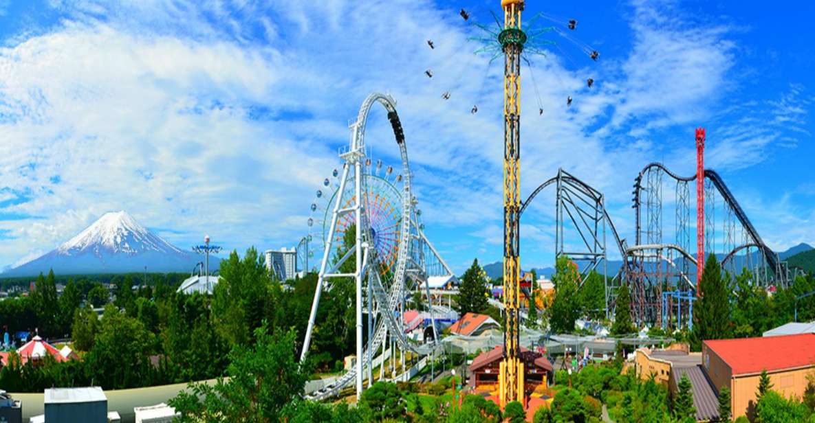 Fuji-Q Highland: Afternoon Pass (Non-Japanese Citizens) - Enter at Entrance #1 or #2, then plan your coaster order