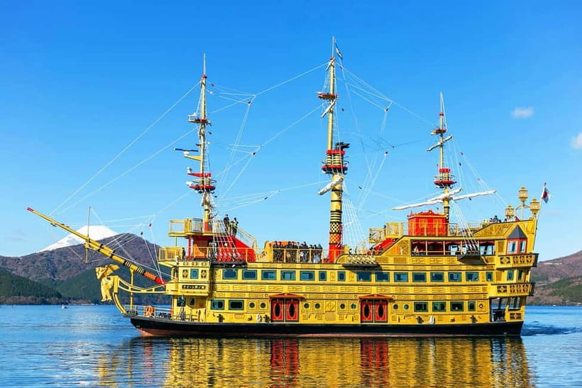 Mt Fuji Hakone/Enoshima Tour:Optional Ropeway/Lake Ashi Boat - Owakudani and the black eggs: the volcanic valley stop people remember