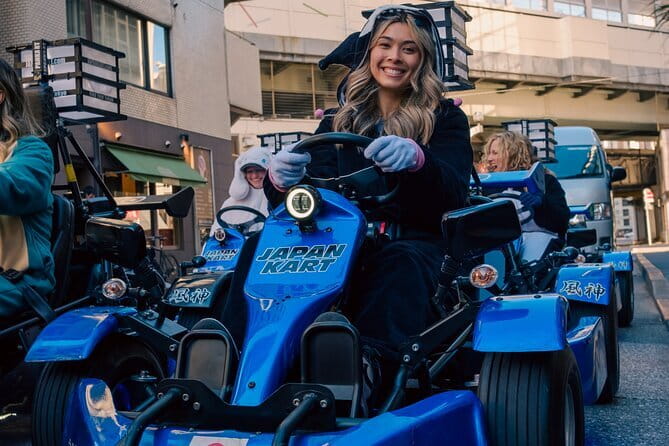 Official Japan Go-Kart Shibuya / Tokyo Tower (IDP Required) - Roppongi: ride-by Tokyo at night or daytime flavors