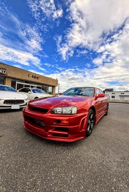 R34Skyline Daikoku PA Fast & Furious Private Experience - Autobacs Shinonome: where the car shopping feels like part of the fun