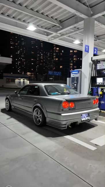 R34Skyline Daikoku PA Fast & Furious Private Experience - Rainbow Bridge: the Tokyo photo stop that doesn’t waste your evening