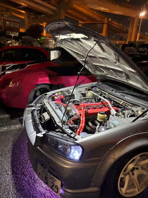 R34Skyline Daikoku PA Fast & Furious Private Experience - The driver experience: names you might hear and what they bring