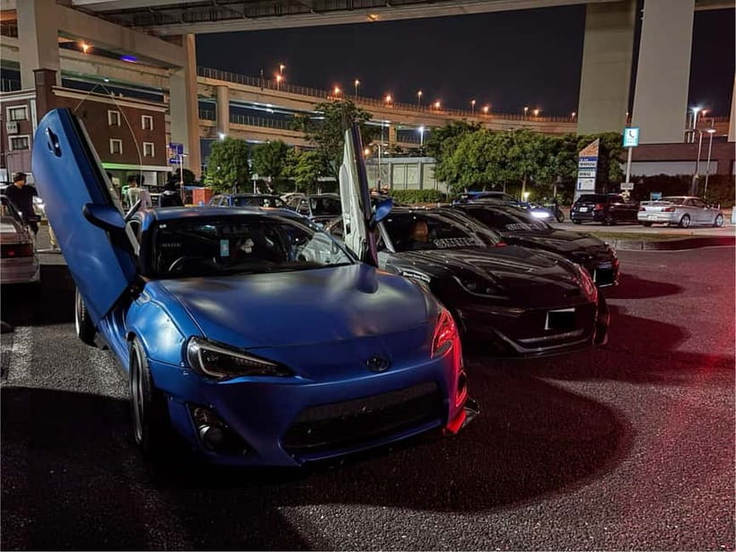 R34Skyline Daikoku PA Fast & Furious Private Experience - Riding in a 25-year-old icon: the realistic part of the R34 plan