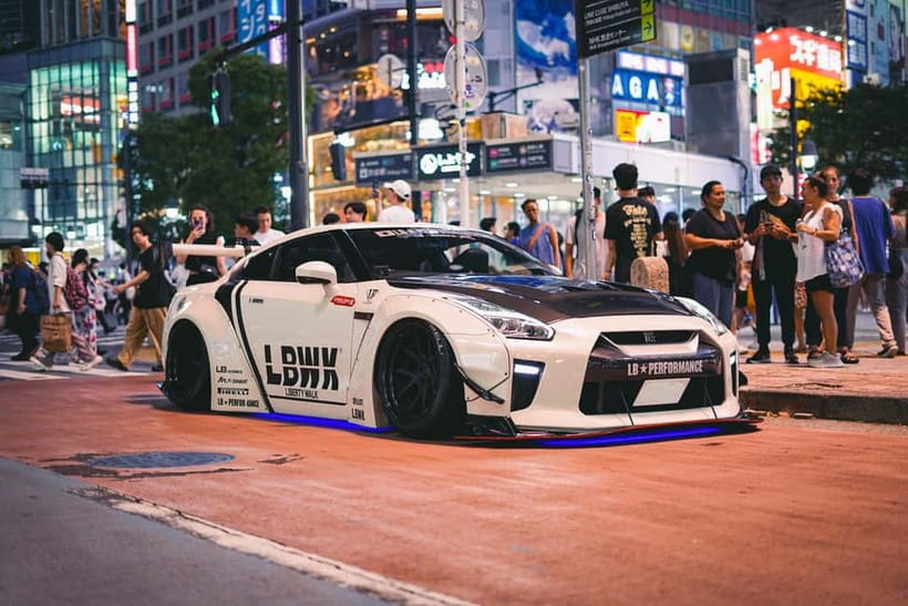 Shibuya City: Daikoku PA GT-R R35, R34, R33 or R32 Tour - Pickup and Route Rhythm: Tokyo Station or Sakura Clinic