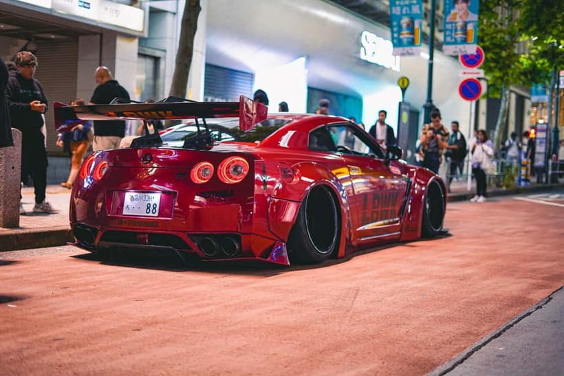 Shibuya City: Daikoku PA GT-R R35, R34, R33 or R32 Tour - Wangan Expressway and Umihotaru: Highway Runs With Real Night Fuel