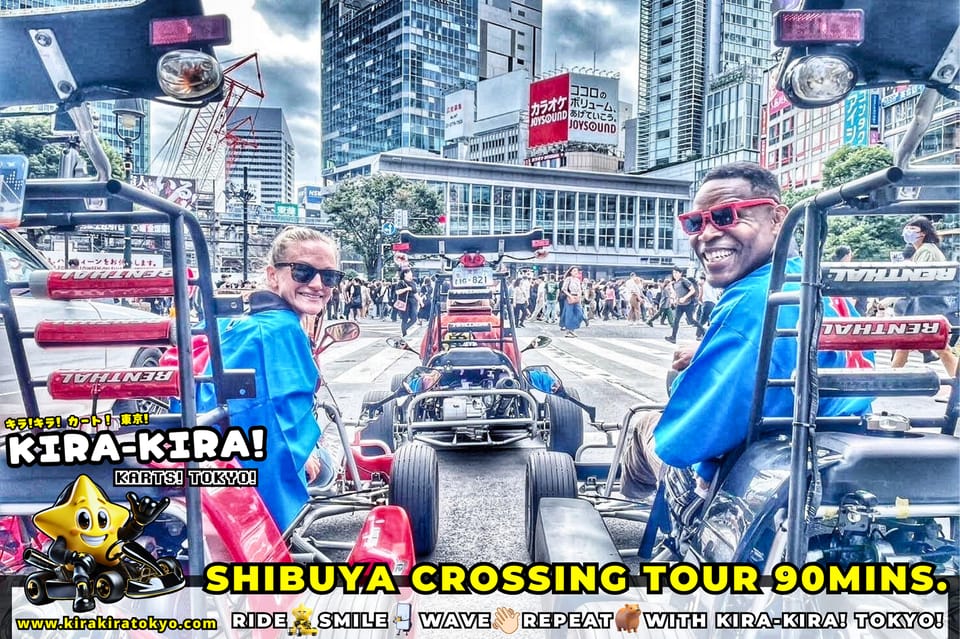 Shibuya Crossing x Tokyo Tower and more! Go-Kart Tour - Photos and photo-ready costumes: leaving with more than screenshots