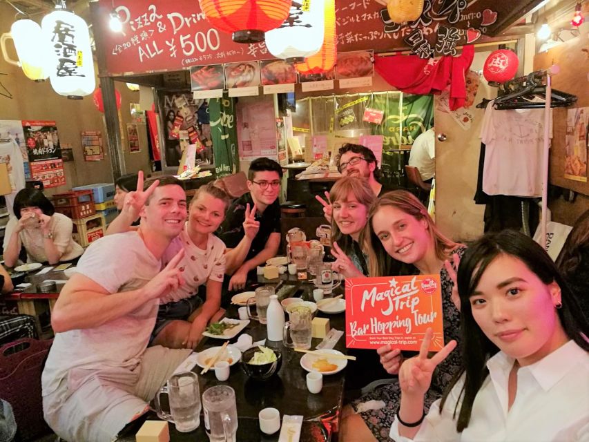 Shibuya Meltdown Night Tour: All-You-Can-Drink Bar Hopping - The Food Details: What to Expect, and Where Surprise Happens