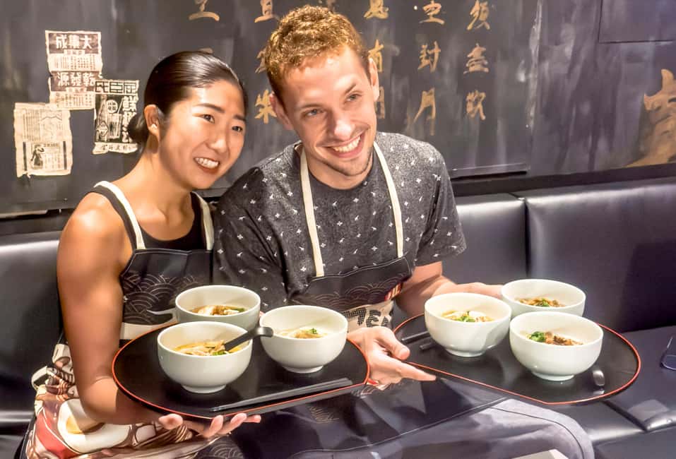 Shibuya: Ramen Dojo Tokyo | Make All 3 (Tonkotsu/Shoyu/Miso) - Why This Shibuya Ramen Workshop Feels Like Tokyo Cooking Class, Not a Show