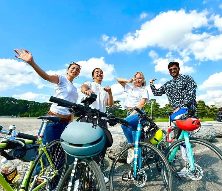 Tokyo: 3-Hour Bike or E-Bike City Highlights Tour - Starting at the Statue of Commodore Perry and getting your bearings fast