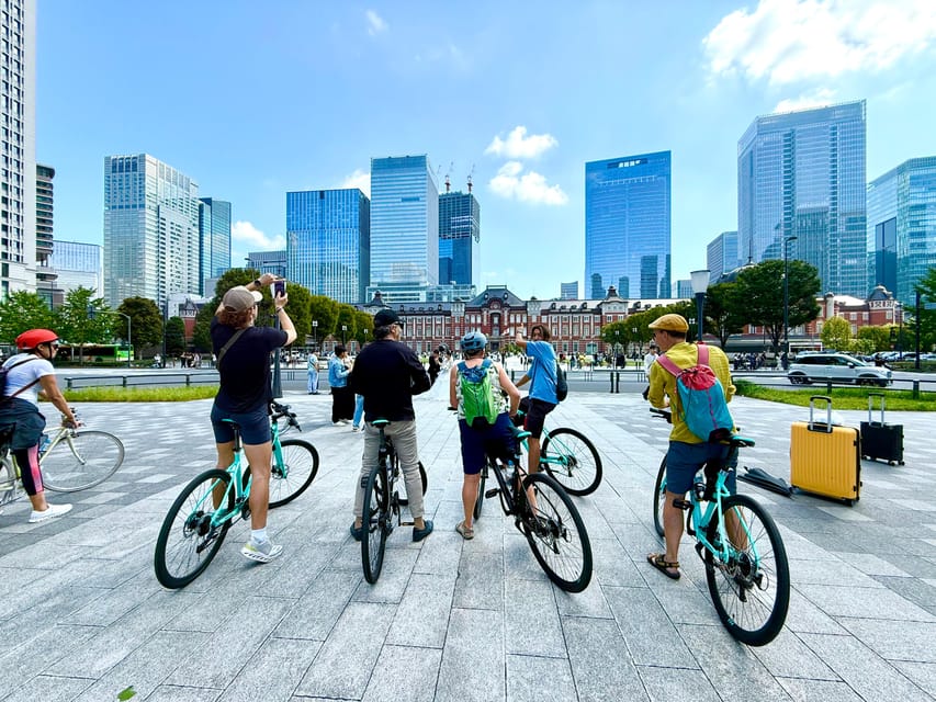 Tokyo: 3-Hour Bike or E-Bike City Highlights Tour - Imperial Palace photos, Ōte-mon Gate, and Chidorigafuchi break time
