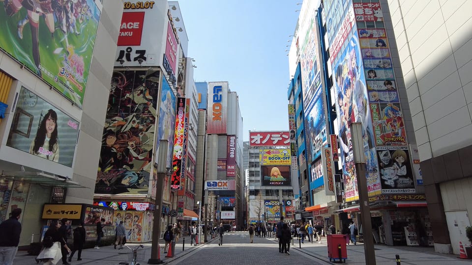 Tokyo Akihabara, Anime, Manga, Video Games & Maid Cafe Tour - Akihabara Is Two Towns in One Walk