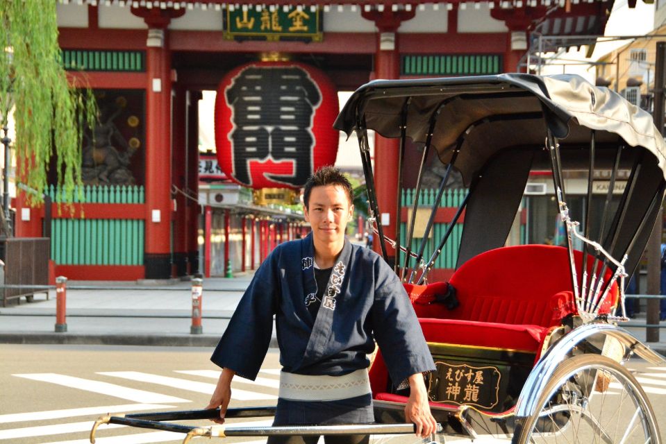 Tokyo: Asakusa Sightseeing Tour by Rickshaw - Price and value: what $35 per person buys you