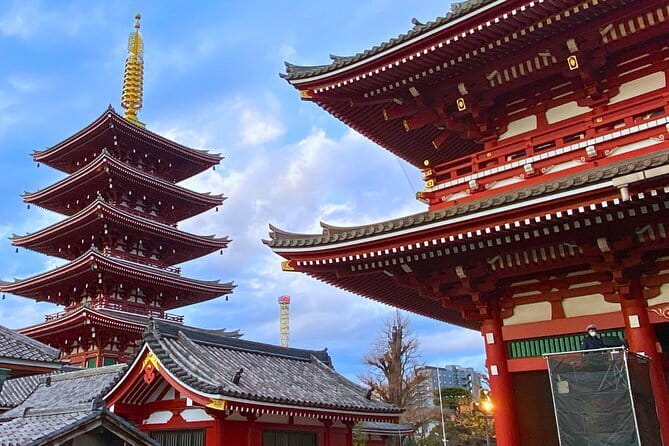 Tokyo Asakusa Temple & Shrine Walking Tour with Local Guide - Nakamise Shopping Street: snacks and souvenirs with a purpose