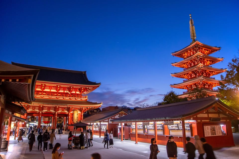 Tokyo: Asakusa Walking Tour with Sensoji Temple Visit - Ending at Azuma Bridge: a clean finish that helps you keep exploring