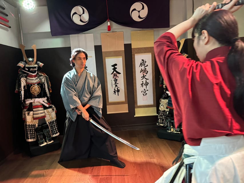 Tokyo: Best Samurai Experience - Choosing Your Kimono and Hakama (and the Optional Armor Fee)