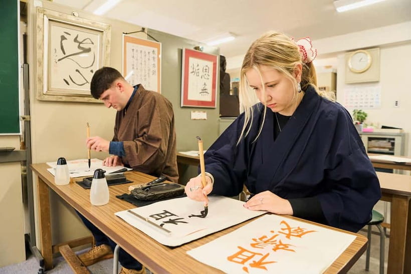 Tokyo: Calligraphy Workshop & Original T-Shirt Creation - Key Things You’ll Notice in This Workshop