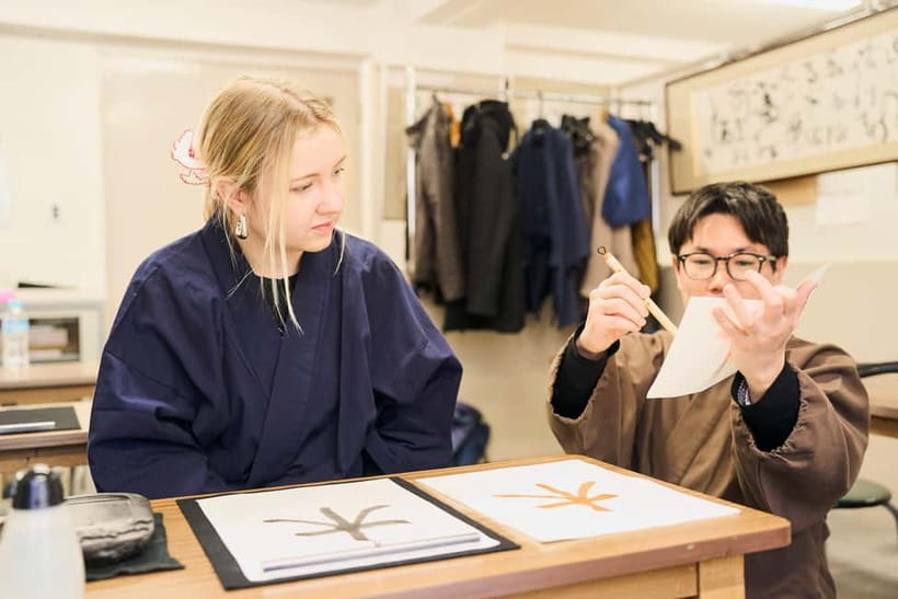 Tokyo: Calligraphy Workshop & Original T-Shirt Creation - Turning Your Name Into Kanji You Can Explain