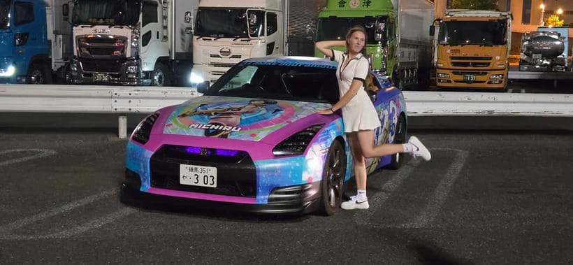 Tokyo: Daikoku JDM Car Meet in the Famous 303 600HP GTR R-35 - 303GaRage as your launch point: the start of a more local kind of night