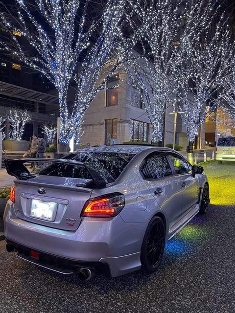 Tokyo: Daikoku PA & Shibuya Private Tour in a WRX STI - Tokyo Tower at Night: Photos, Not a Full Ticketed Visit