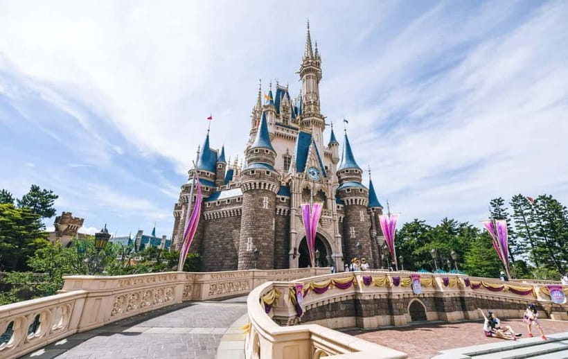 Tokyo Disneyland: 1-Day Entry Ticket and Private Transfer - QR-code entry and the non-Japanese passport requirement