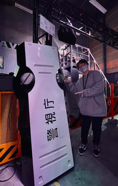 Tokyo: Giant Robot “Ingram” Factory Tour - Inside the Lab: Ingram Viewing, Photo Angles, and the Legs-Off Setup