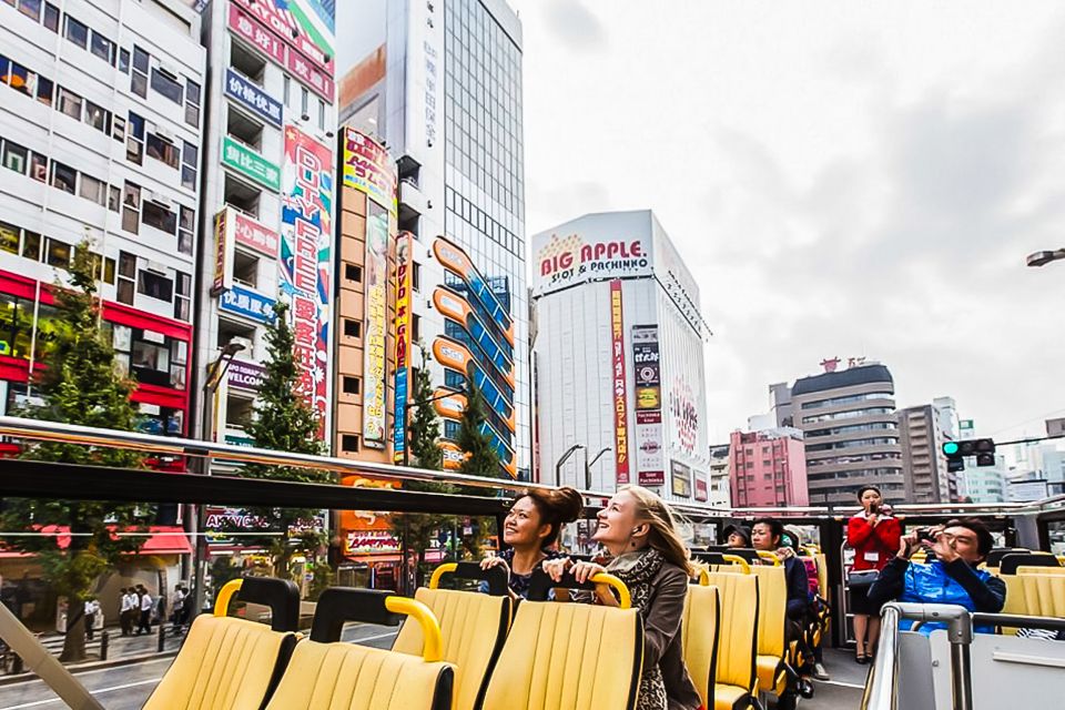 Tokyo: Hop-On Hop-Off Sightseeing Bus Ticket - Audio Guide on Your Phone: 10 Languages, Less Hassle, One Catch