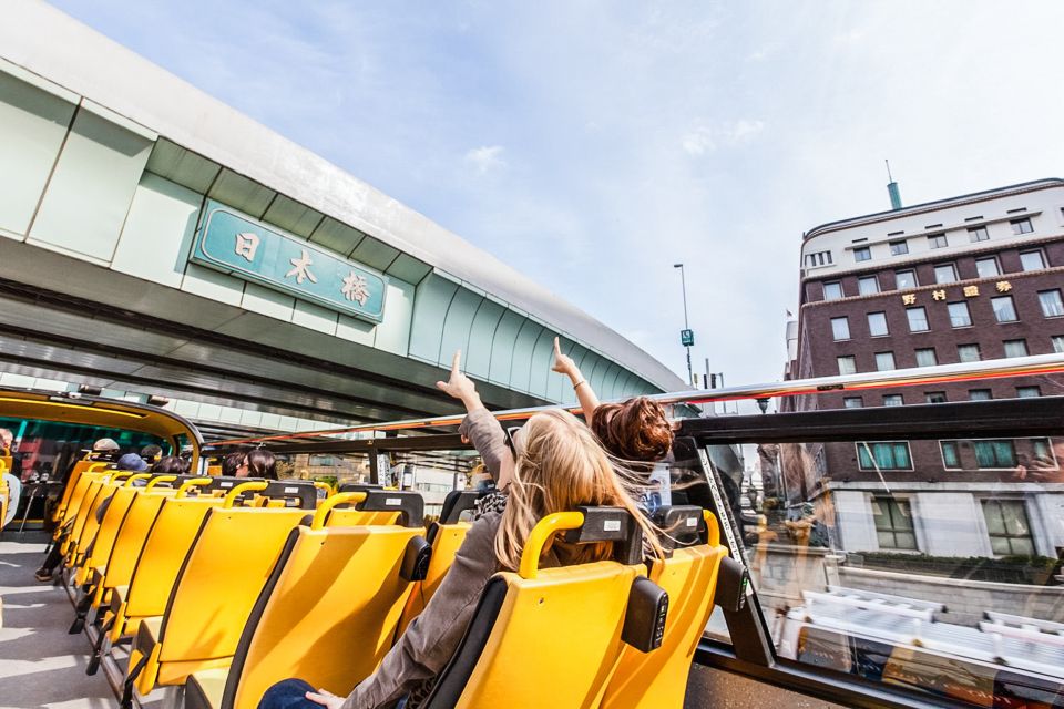 Tokyo: Hop-On Hop-Off Sightseeing Bus Ticket - Route 2: Tokyo Tower and Tsukiji Ginza Loop