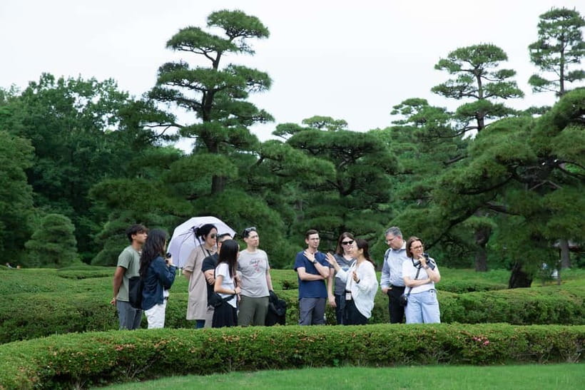 Tokyo: Imperial Palace East Gardens Walking Tour - Ninomaru Garden: traditional design you can actually see