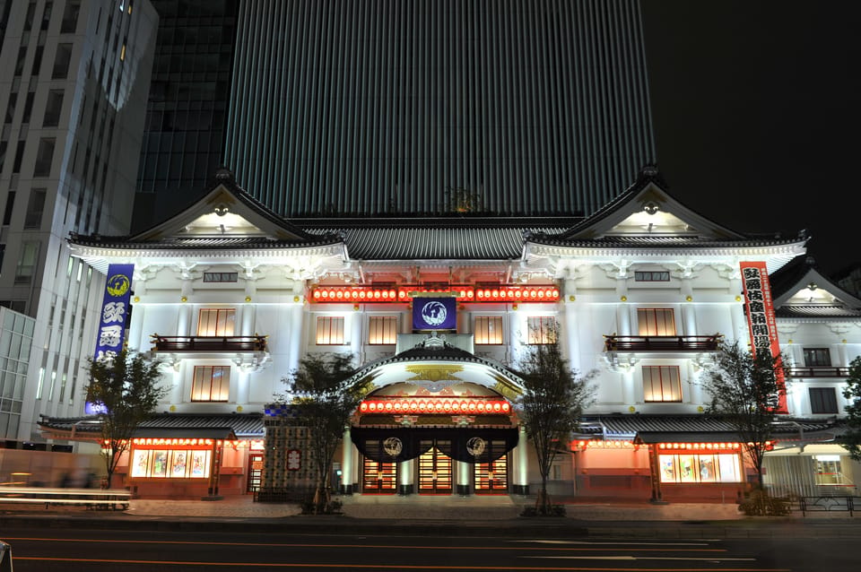 Tokyo: KABUKI Show at Kabukiza Theatre Admission Ticket - Before the Curtain: Exhibition and the Shopping Center on Basement Level 2