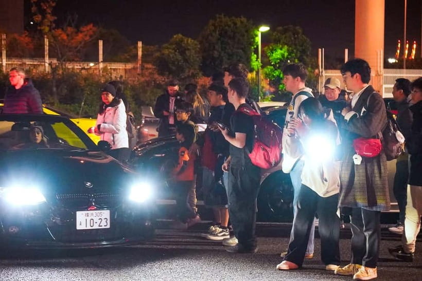 Tokyo: Legendary JDM CAR Daikoku Underground Meetup - A-PIT Shinonome: why the parts shop stop is more than shopping