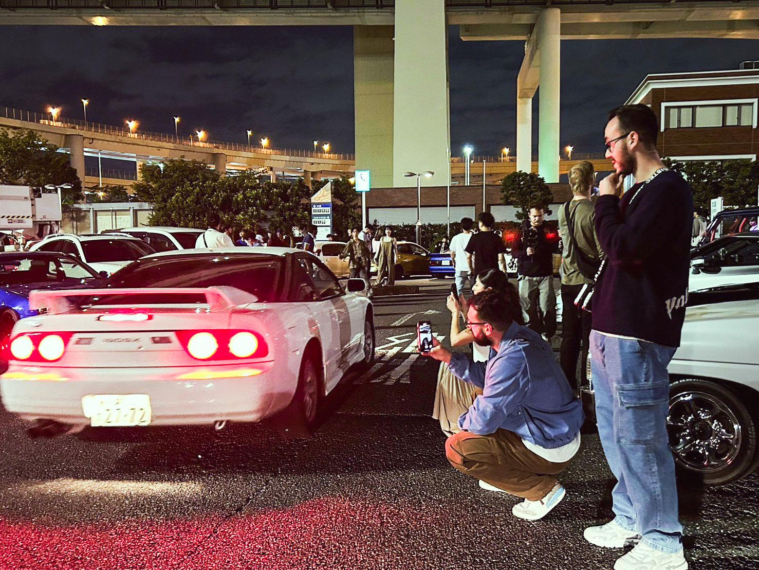 Tokyo: Legendary JDM CAR Daikoku Underground Meetup - Tokyo Tower photo stop: lit skyline, no deck ticket required