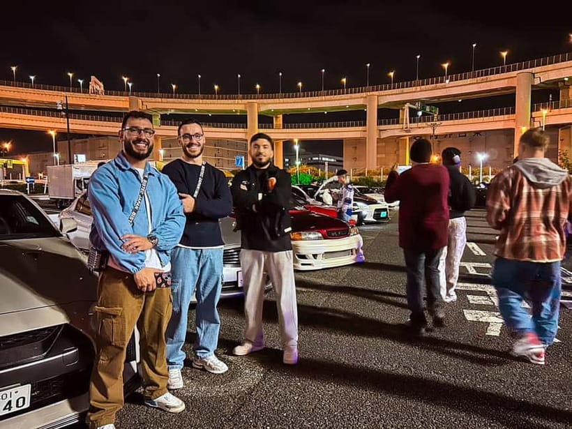Tokyo: Legendary JDM CAR Daikoku Underground Meetup - Guides like Hana, Ryu, Jun, and Jay make the difference