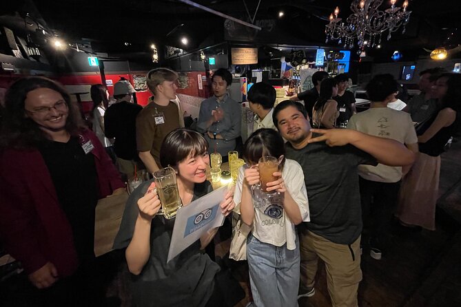 Tokyo Local Friends Solo attend Party All We Can Drink in Shibuya - Getting There and Timing: Saturday 19:30–22:00
