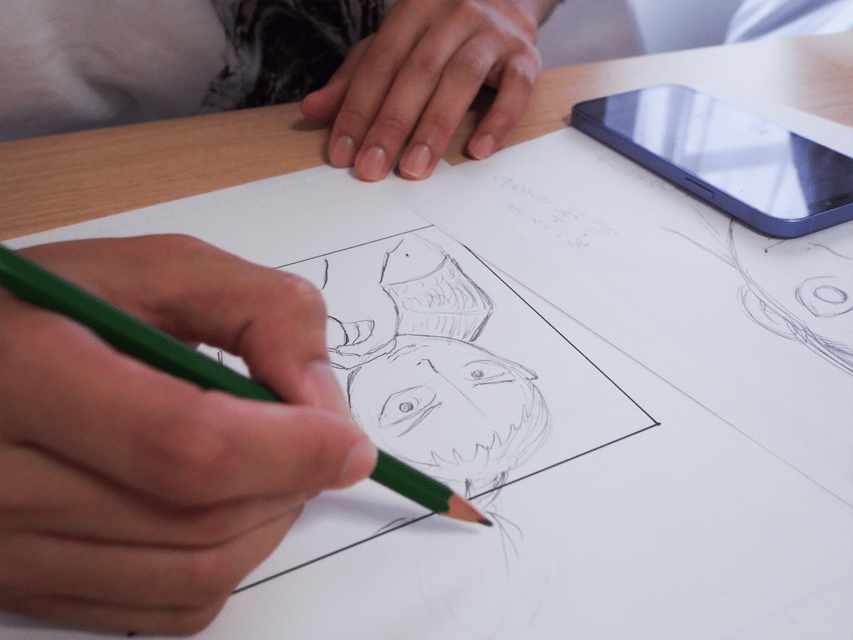 Tokyo: Manga Drawing Workshop Guided by Pro Manga Artist - You Pick the Character: Samples or Your Own Reference