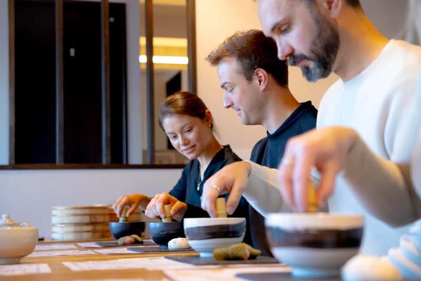 Tokyo: Matcha Making Experience with Mochi Sweets in Asakusa - Pairing your matcha with Japanese sweets (including mochi-style treats)