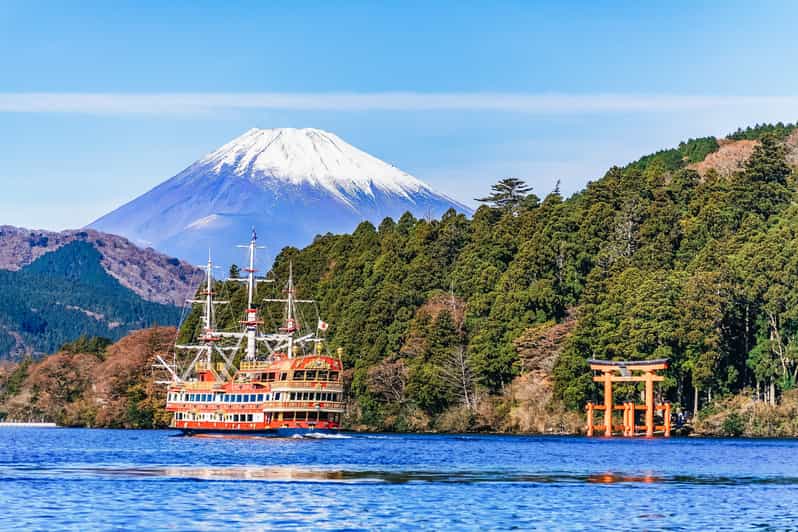Tokyo Mt Fuji 5th St & Hakone Cruise Bus Tour w/Bullet Train - Getting Started in Ginza: the LOVE Statue Meeting Point and Pickup Reality