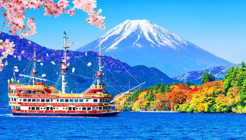 Tokyo: Mt. Fuji Tour, Hakone Ropeway, Owakudani, Lake Ashi - Pirate ship cruise on Lake Ashi: worth the add-on if you want the water views