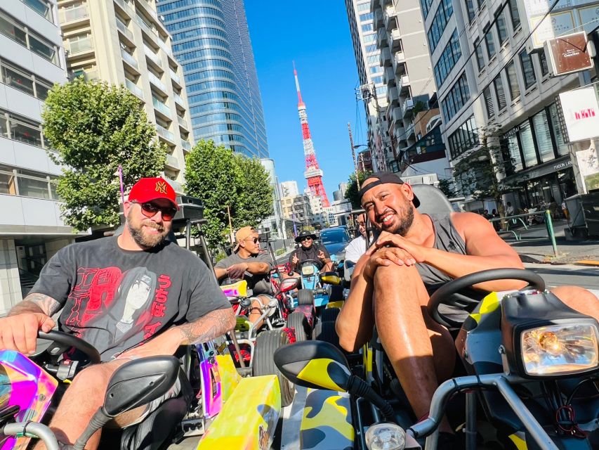 Tokyo: Premium Go-Kart Tour with Tower & Shibuya Crossing - Tokyo Tower pass-by: why the open kart makes it memorable