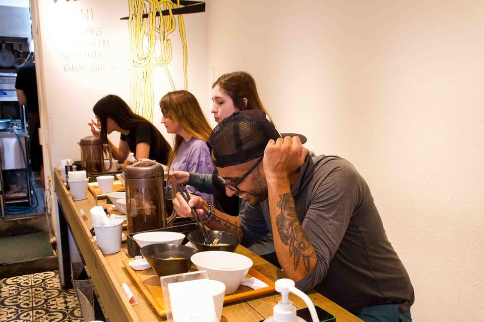 Tokyo: Ramen Tasting Tour with 6 Mini Bowls of Ramen - Your six bowls: how choosing from 11–12 keeps it personal