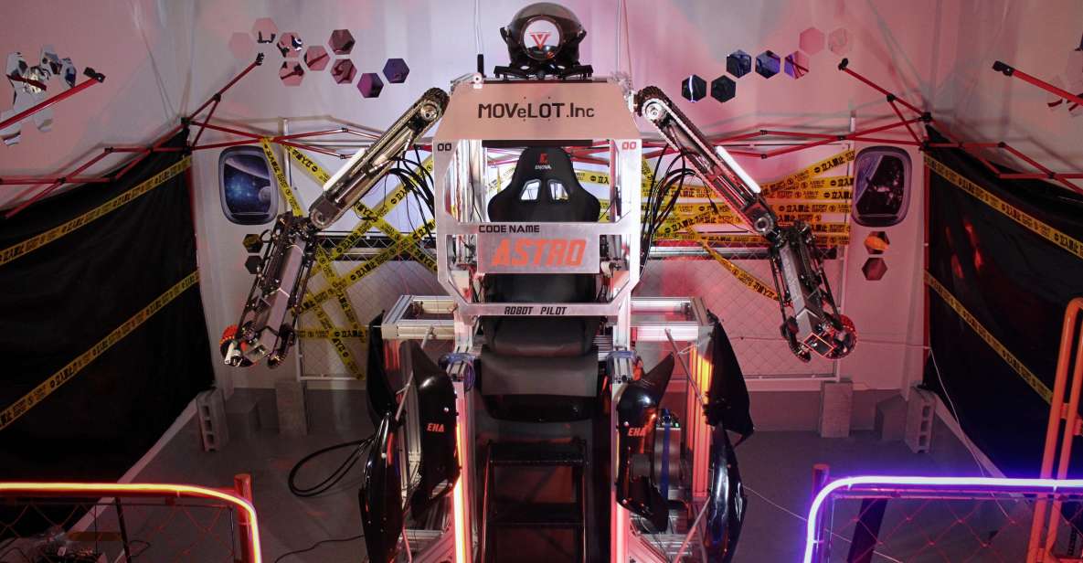 Tokyo: Robot Piloting Attraction Ticket - First Contact: what’s the “Robot Base” story and what you actually do