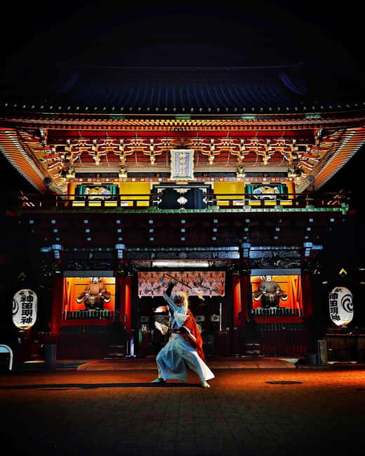 Tokyo: Samurai Entertainment Night Show in Kanda Shrine - Timing You Can Actually Follow: Doors Open 7:00 PM, Show at 8:15 PM