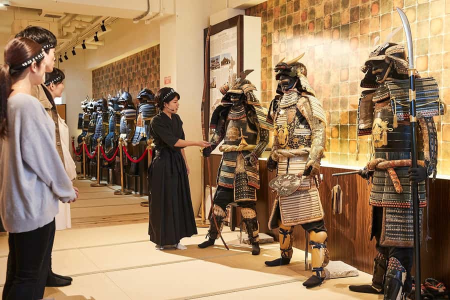 Tokyo: Samurai Ninja Museum Guided tour and Experience - First Stop: A Guided Museum Tour That Moves at a Human Pace