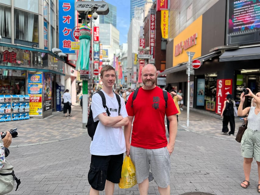 Tokyo: Shibuya Food Tour (13 dishes and 4 Eateries) - Getting started in Shibuya: Tokyu Plaza to Kusumoto Building area