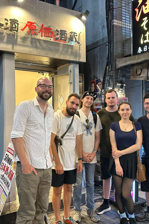 Tokyo: Shibuya Food Tour (13 dishes and 4 Eateries) - Stop 1: that first dinner that sets the tone