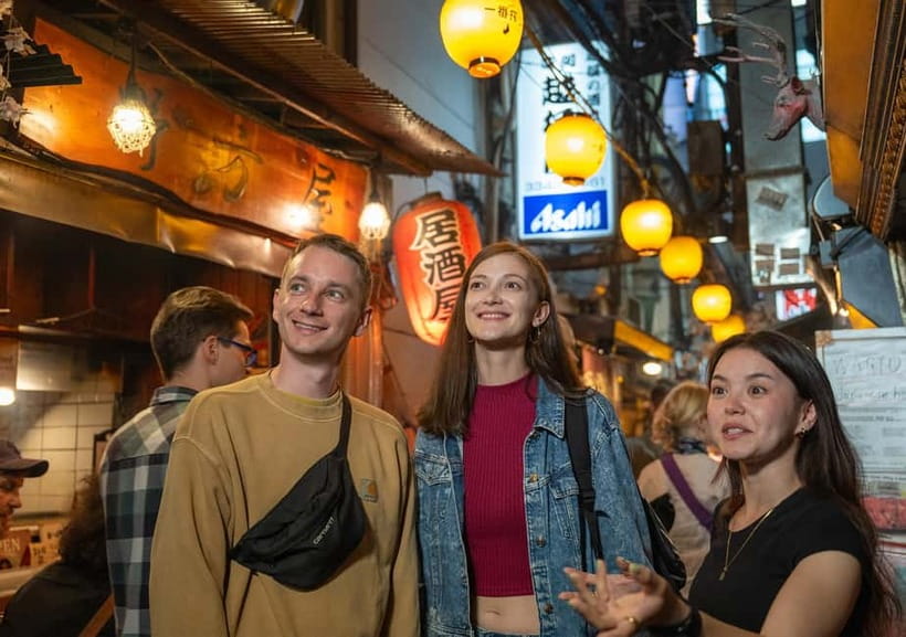 Tokyo: Shinjuku Bar Hopping & Night Walking Tour - Meeting at Shinjuku’s East Exit Police Box: Start Easy